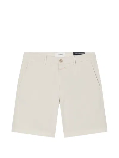 Closed Classic Chino Shorts In Neutral