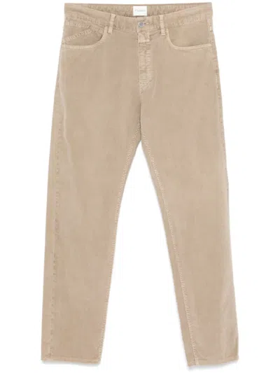 Closed Cooper True Trousers In Neutrals