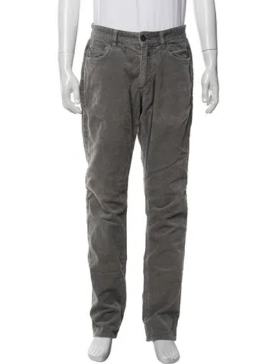 Pre-owned Closed Corduroy Pants In Grey