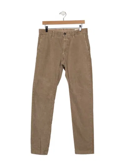 Pre-owned Closed Corduroy Pants In Neutrals