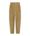 Closed Corduroy Utility Trousers In Brown