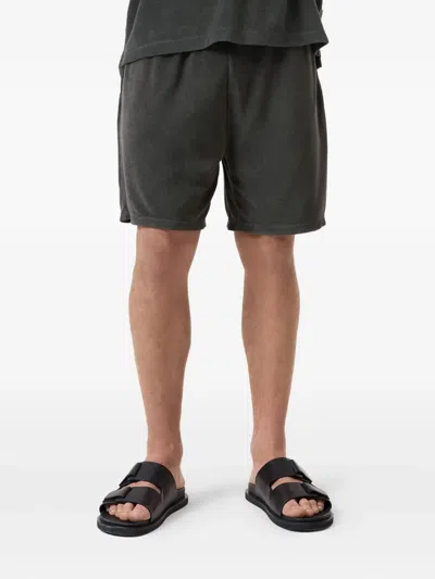 Closed Cotton-blend Shorts In Gray