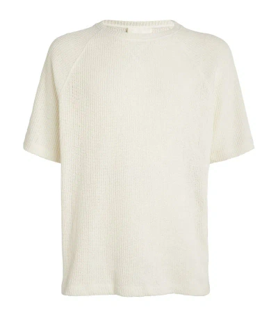 Closed Cotton-blend T-shirt In Beige