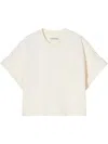 Closed Cotton-blend T-shirt In Neutrals