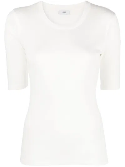 Closed Cotton Blend T-shirt In Sand