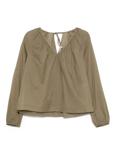 Closed Cotton Blouse