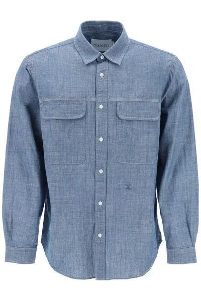 CLOSED COTTON CHAMBRAY SHIRT FOR