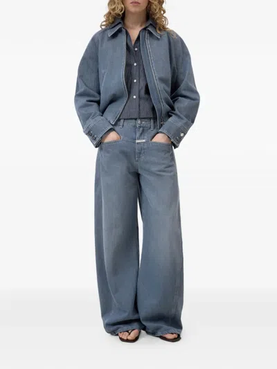 Closed Cotton Denim Jacket In Blue