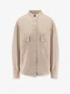Closed Cotton Jacket With Pockets