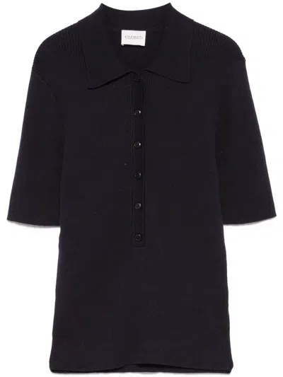 CLOSED CLOSED COTTON KNITTED POLO SHIRT