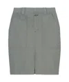 Closed Cotton Midi Skirt In Gray