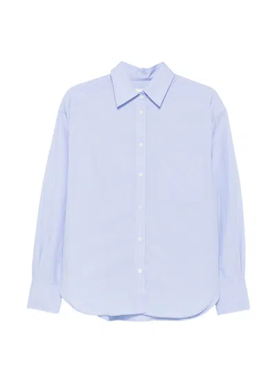 Closed Cotton Oversized Shirt In Blue