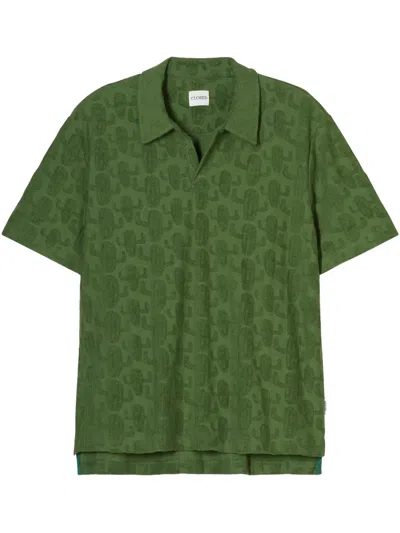 Closed Cotton Polo Shirt In Green