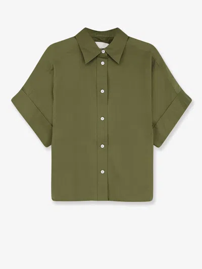 Closed Cotton Shirt In Green