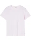 Closed Pink Basic Cotton T-shirt In Pink