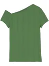 Closed Cotton Top In Green