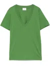 Closed Cotton V-necked T-shirt