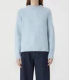 CLOSED CREW NECK LONG SLEEVE SWEATER IN BLUE WATER