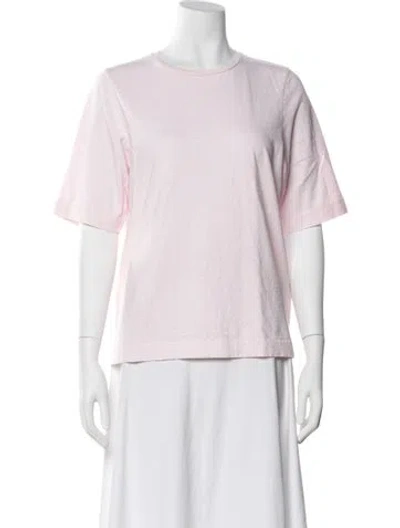 Pre-owned Closed Crew Neck Short Sleeve T-shirt In Pink
