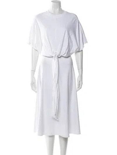 Pre-owned Closed Crew Neck Short Sleeve T-shirt In White