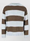 Closed Alpaca Blend Sweater With Striking Horizontal Stripes In Multi