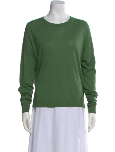 Pre-owned Closed Crew Neck Sweater In Green