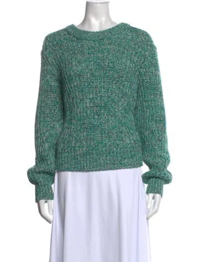 Pre-owned Closed Crew Neck Sweater In Green