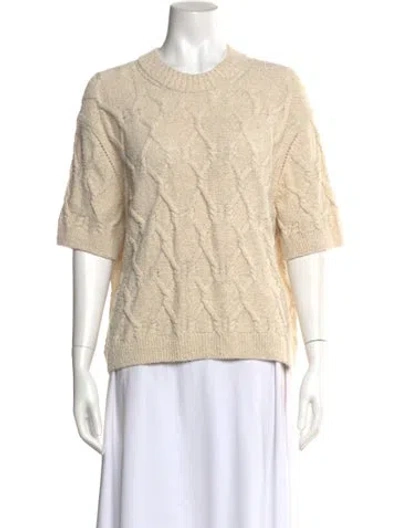 Pre-owned Closed Crew Neck Sweater In Neutral