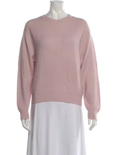 Pre-owned Closed Crew Neck Sweater In Pink