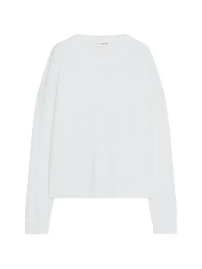 Closed Crew-neck Long-sleeves Sweatshirt In Brown