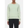 Closed Crewneck Organic Cotton Sweatshirt In Green
