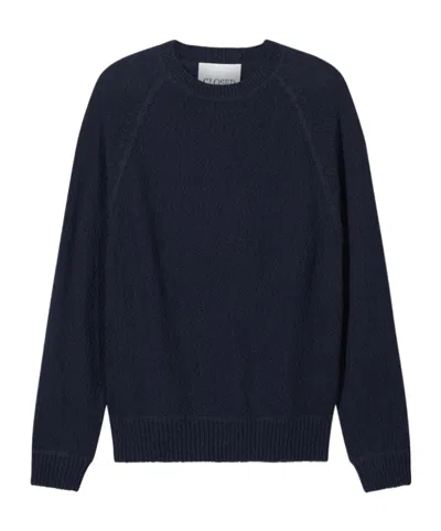 Closed Crew-neck Sweater In Blue