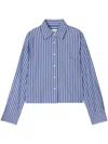 CLOSED CLOSED CROPPED CLASSIC SHIRT CLOTHING