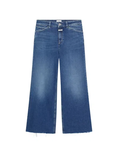 Closed Cropped Denim Jeans In Blue