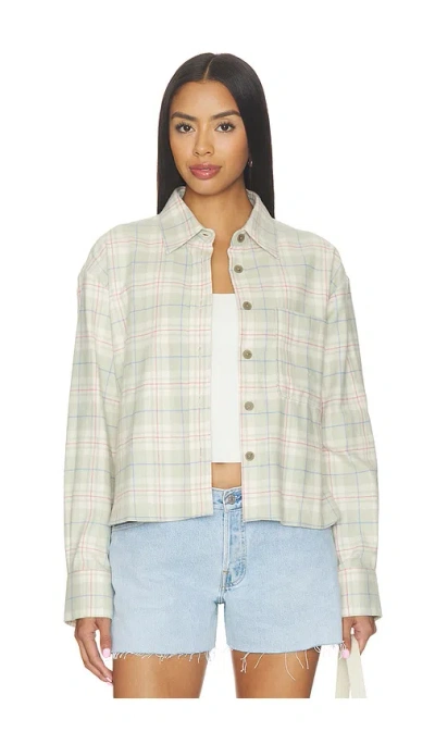 CLOSED CROPPED OVERSIZED SHIRT