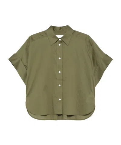 Closed Cuffed Shirt In Green