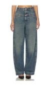 Closed Deni Wide Leg Jeans In Blue