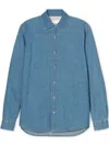 Closed Denim Button-up Shirt In Blue