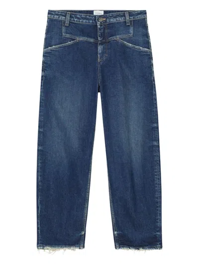Closed Denim Cotton Jeans In Blue