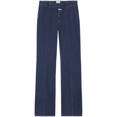 Closed Denim Flared Jeans In Blue