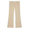 Closed Denim Flared Trousers In Neutral
