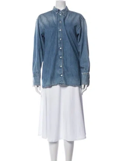 Pre-owned Closed Denim Jacket In Blue