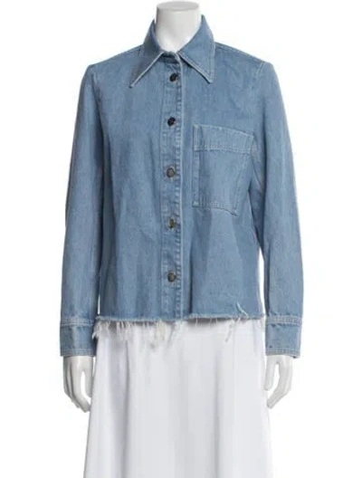 Pre-owned Closed Denim Jacket In Blue