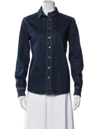 Pre-owned Closed Denim Jacket In Blue
