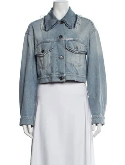 Pre-owned Closed Denim Jacket In Blue