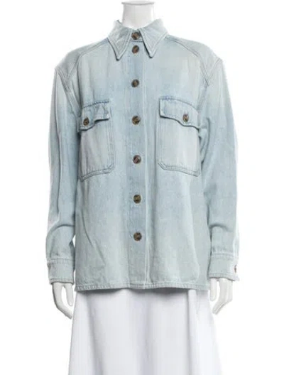Pre-owned Closed Denim Jacket In Blue