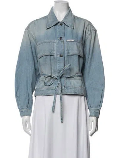 Pre-owned Closed Denim Jacket In Blue