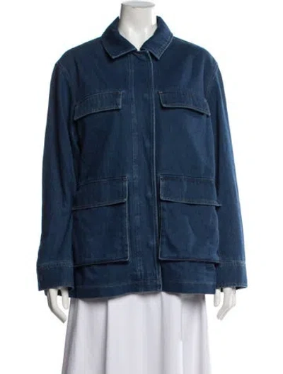 Pre-owned Closed Denim Jacket In Blue