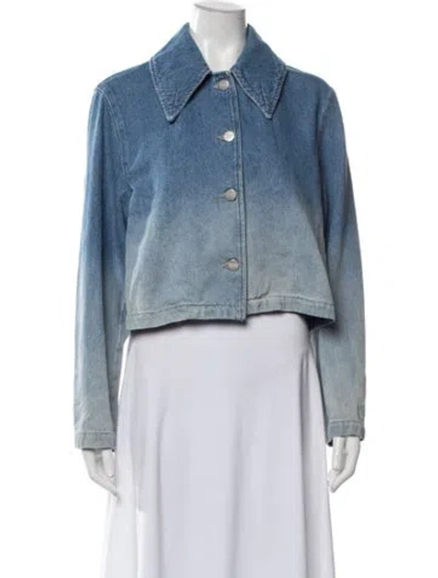 Pre-owned Closed Denim Jacket In Blue