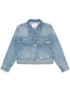 Closed Denim Jacket In Clear Blue